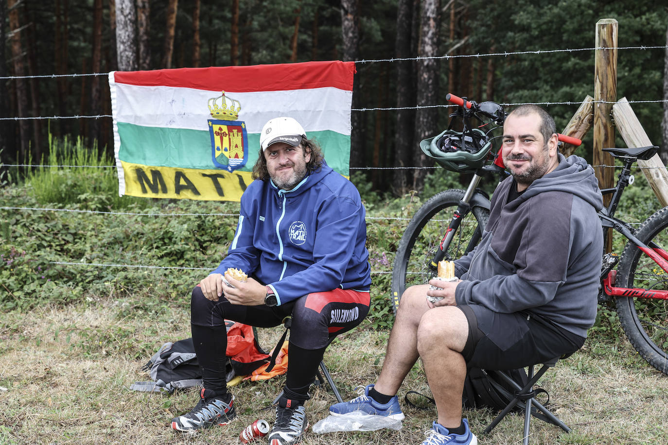 Las mejores fotos del paso de La Vuelta por Moncalvillo