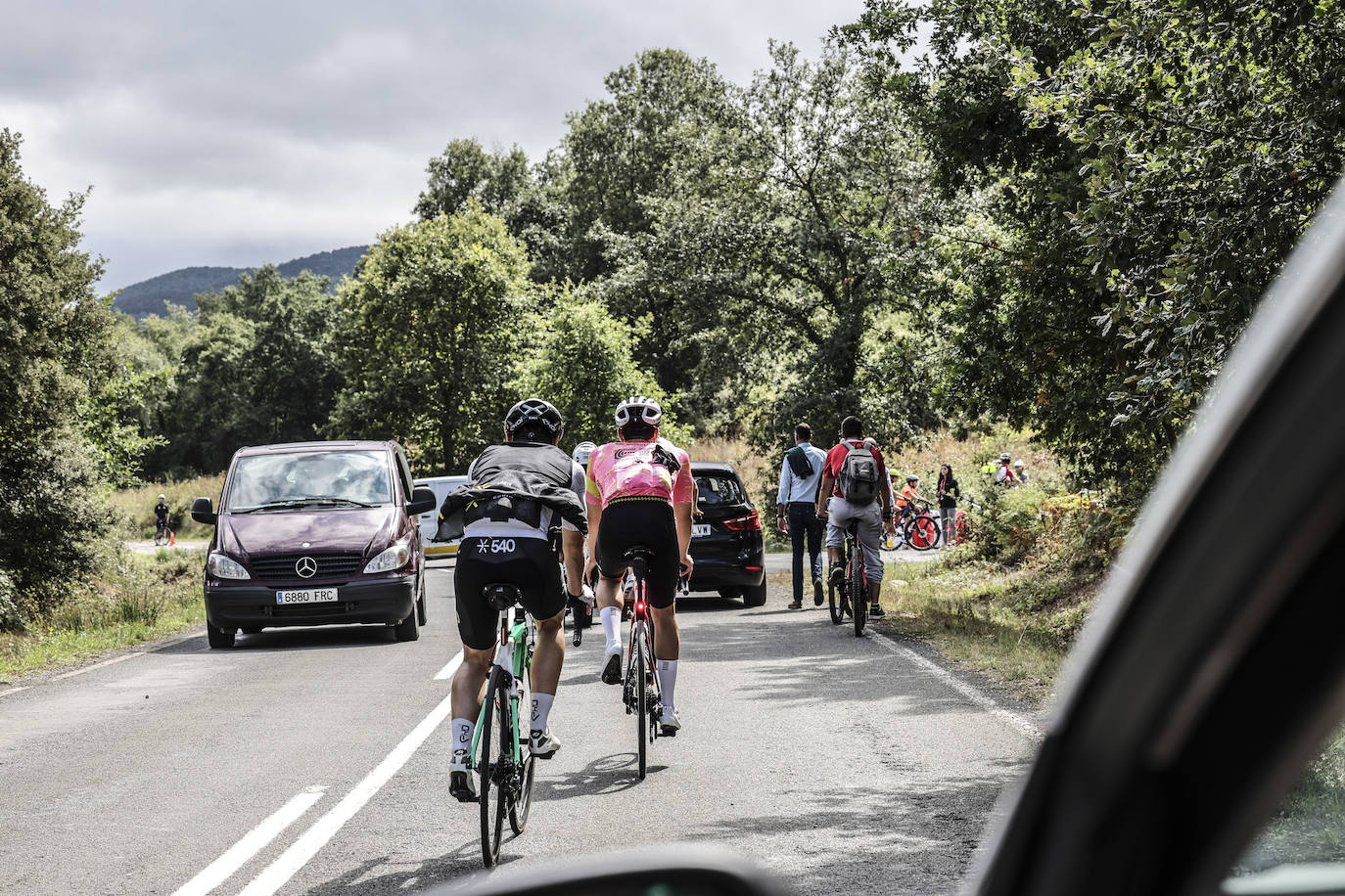 Las mejores fotos del paso de La Vuelta por Moncalvillo