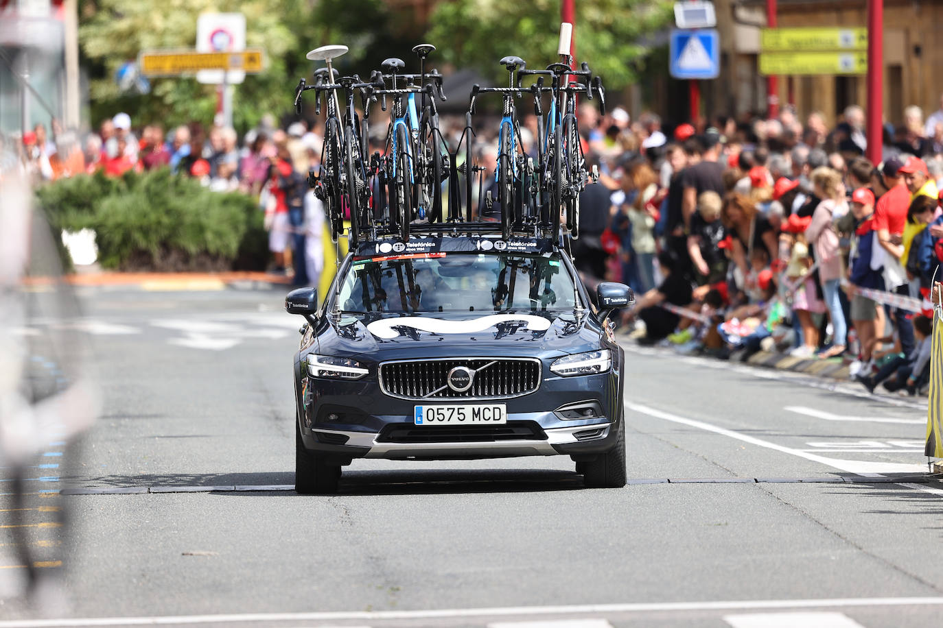 La Vuelta a su paso por Haro