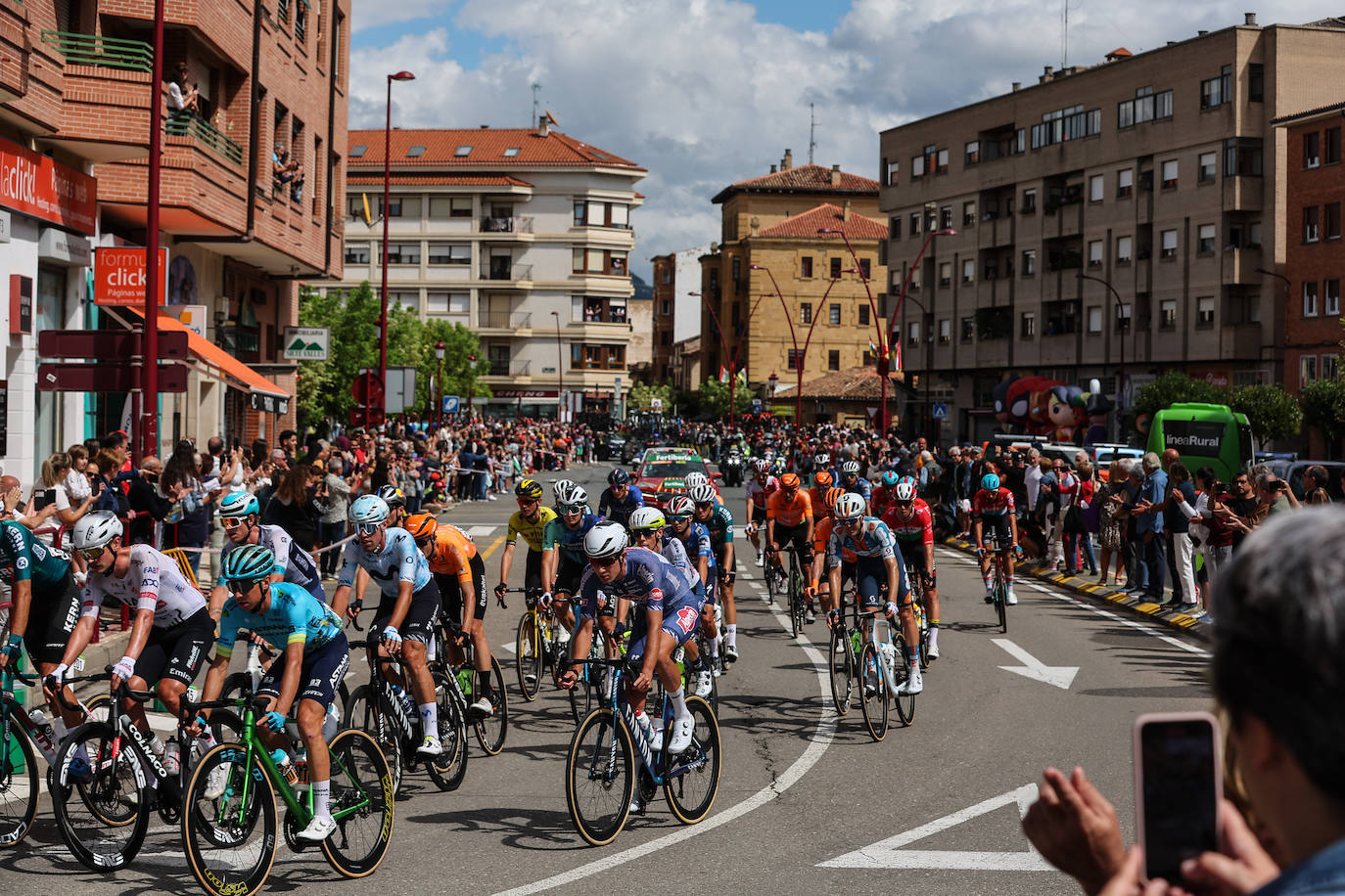 La Vuelta a su paso por Haro