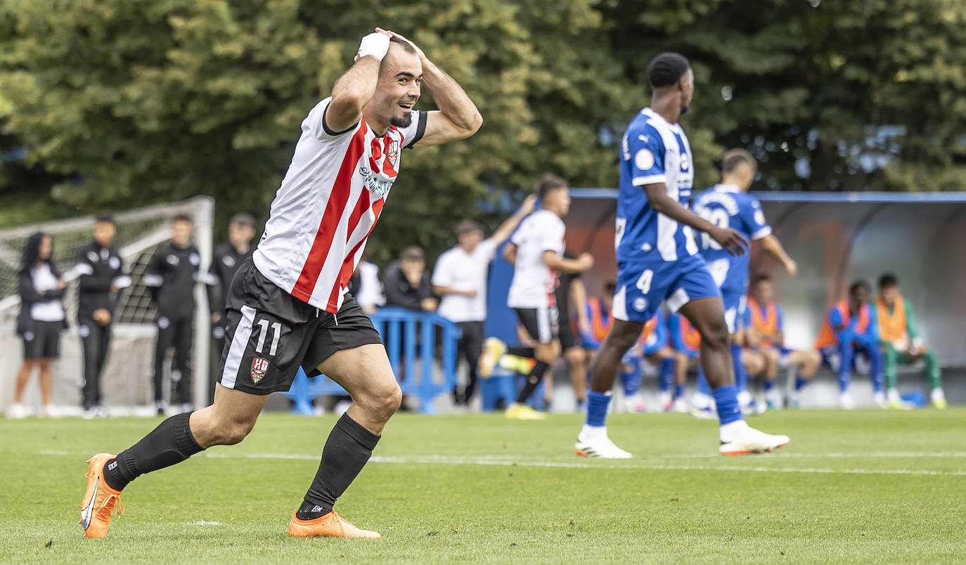 El encuentro Alavés-UD Logroñés