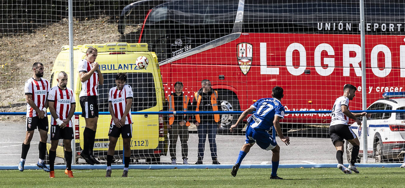 El encuentro Alavés-UD Logroñés