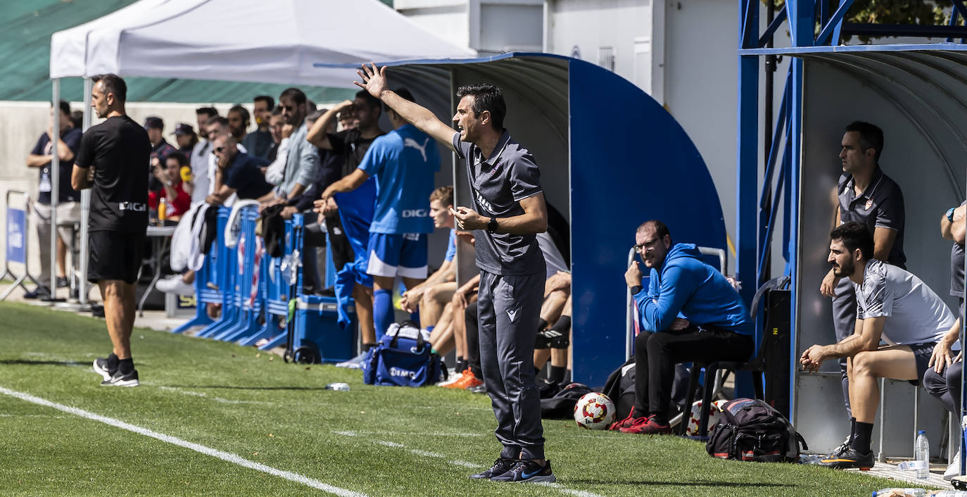 El encuentro Alavés-UD Logroñés