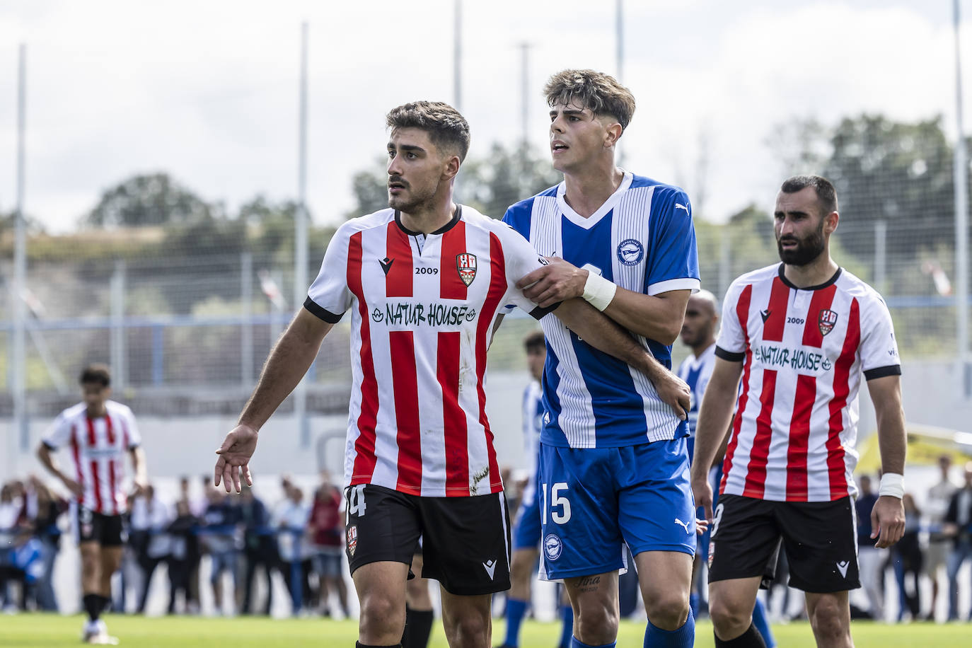 El encuentro Alavés-UD Logroñés