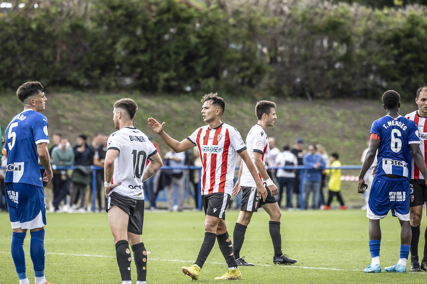 El encuentro Alavés-UD Logroñés