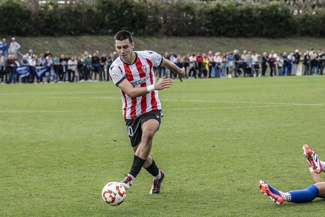 El encuentro Alavés-UD Logroñés