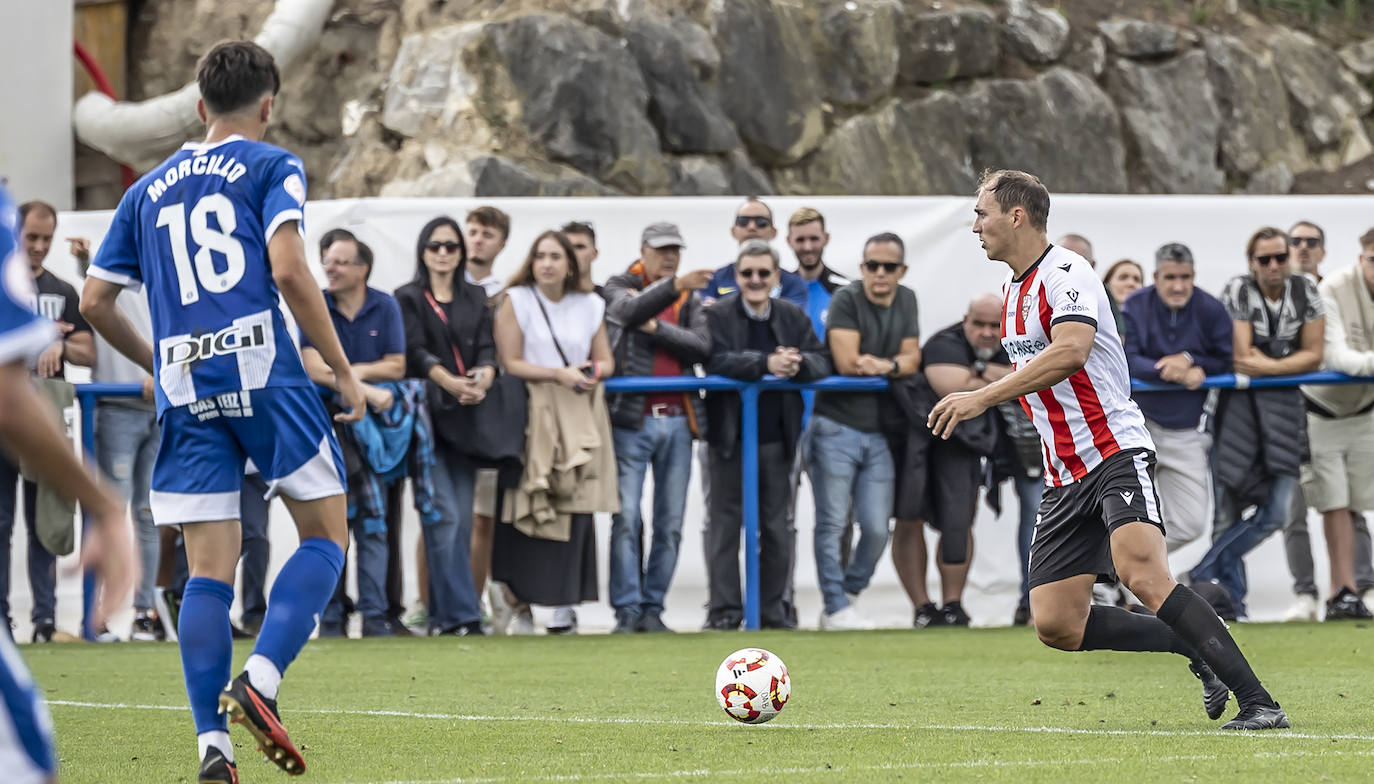 El encuentro Alavés-UD Logroñés