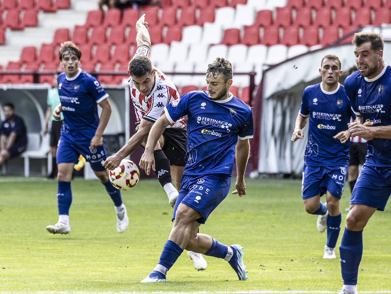 El partido SD Logroñés-Teruel