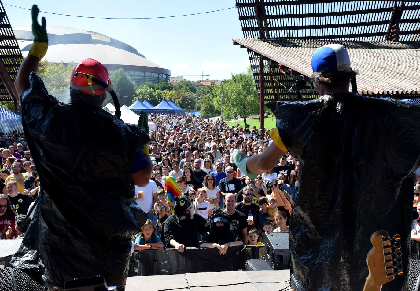 Actuación musical en el Espacio Peñas el pasado 2023.
