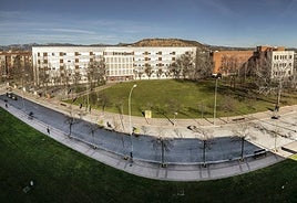 Panorámica del campus logroñés de la Universidad de La Rioja (UR), en una imagen de archivo.