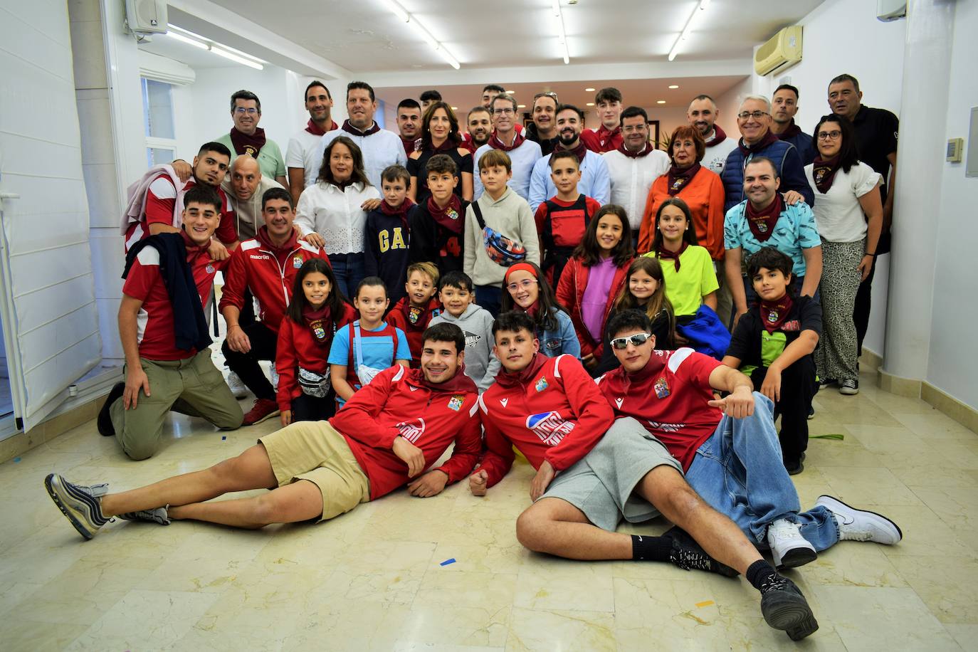 Disparo del cohete en Villamediana