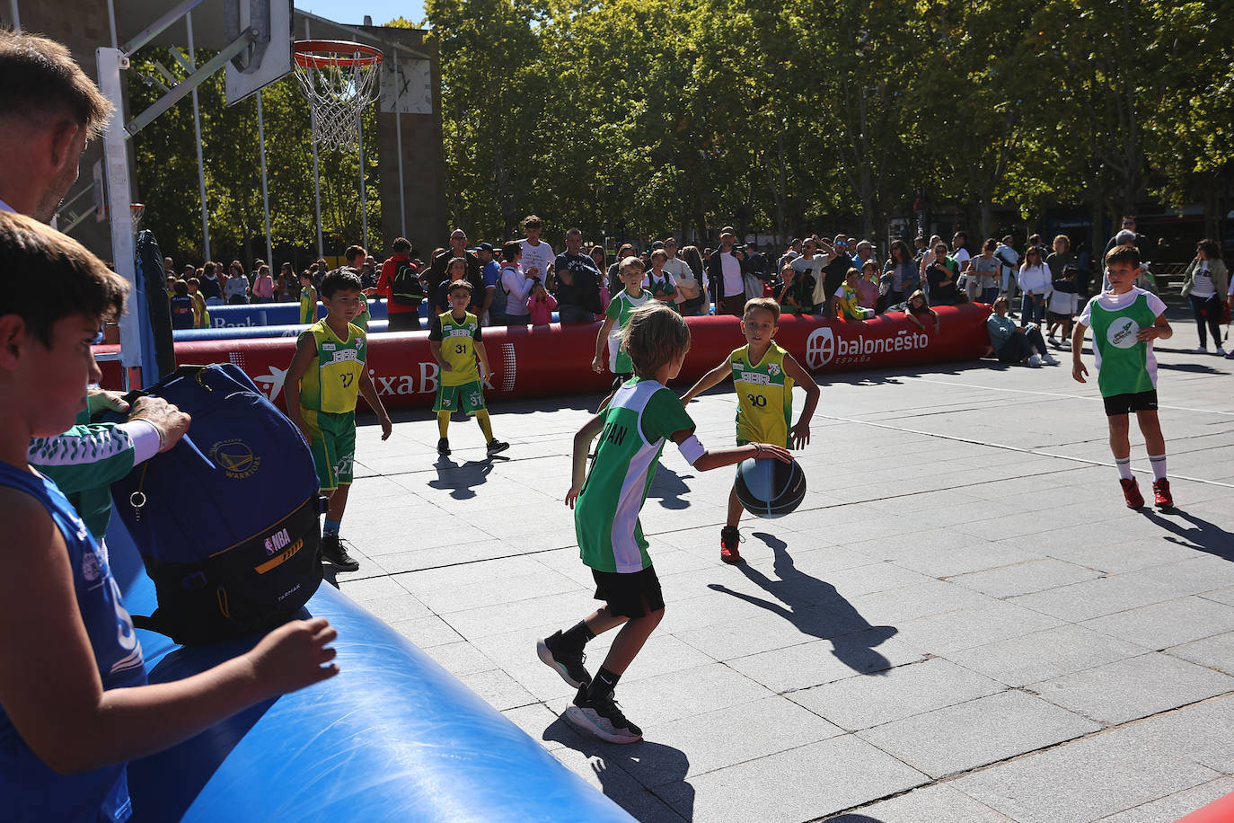 La plaza del Ayuntamiento de Logroño acoge el Plaza 3x3