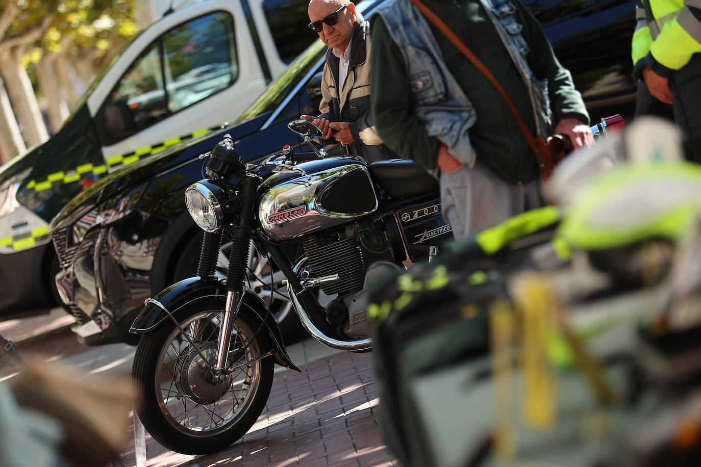 Jornada de puertas abiertas de la Guardia Civil de Tráfico en Logroño