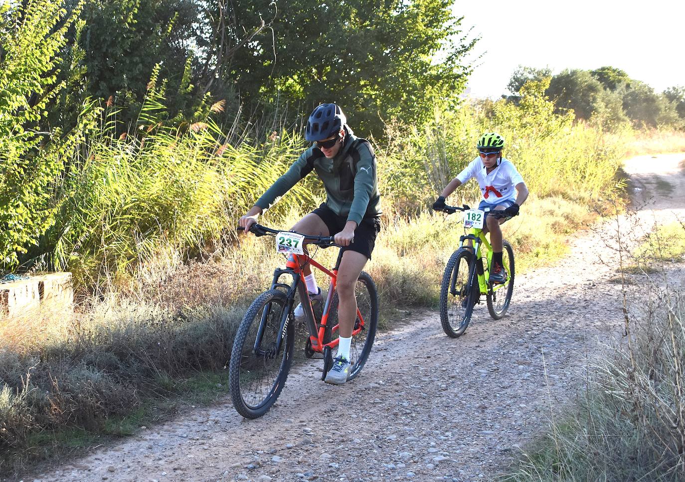 Cruz y Calleja ganan la BTT Peña Calagurritana