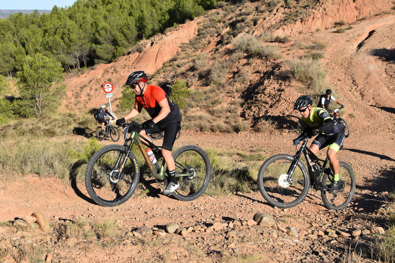 Cruz y Calleja ganan la BTT Peña Calagurritana