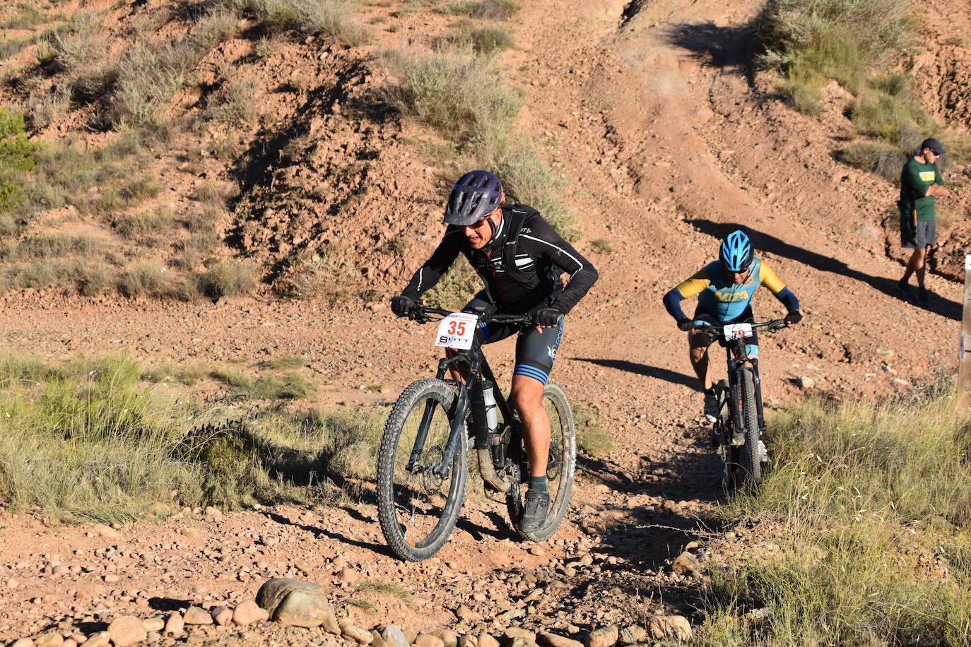 Cruz y Calleja ganan la BTT Peña Calagurritana