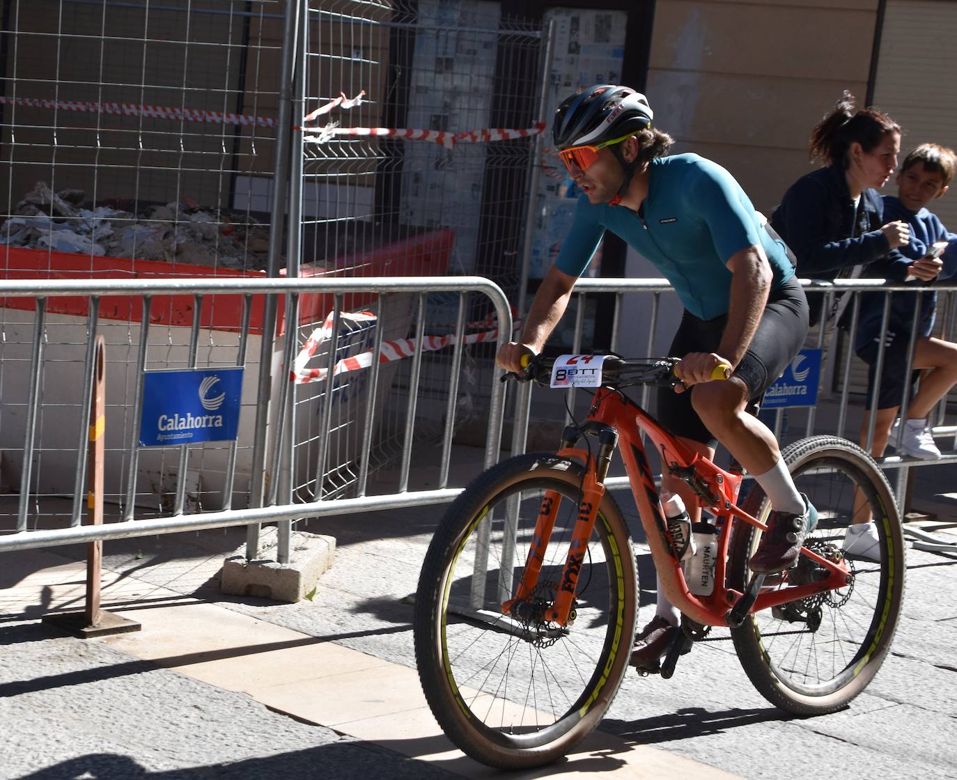 Cruz y Calleja ganan la BTT Peña Calagurritana