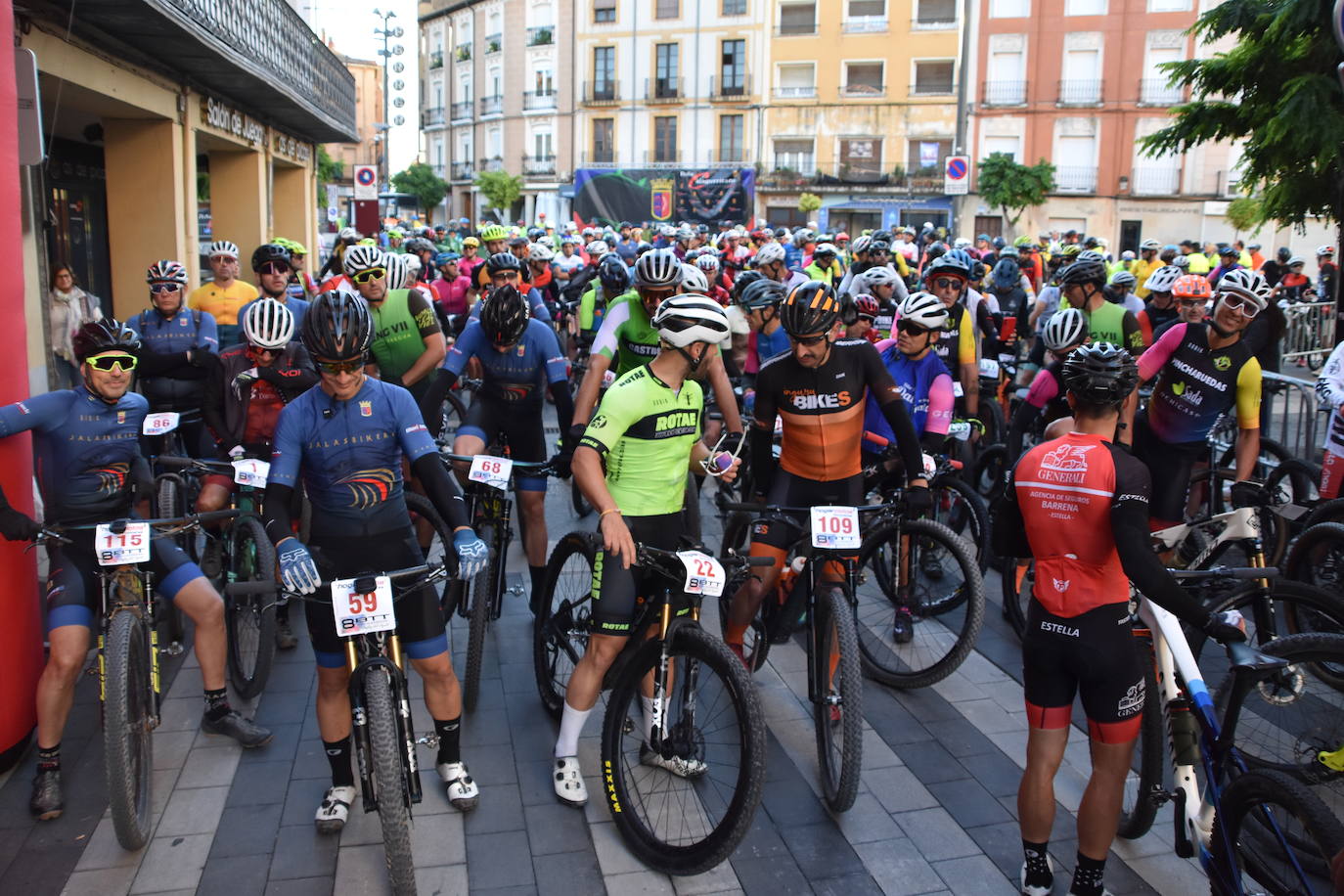 Cruz y Calleja ganan la BTT Peña Calagurritana