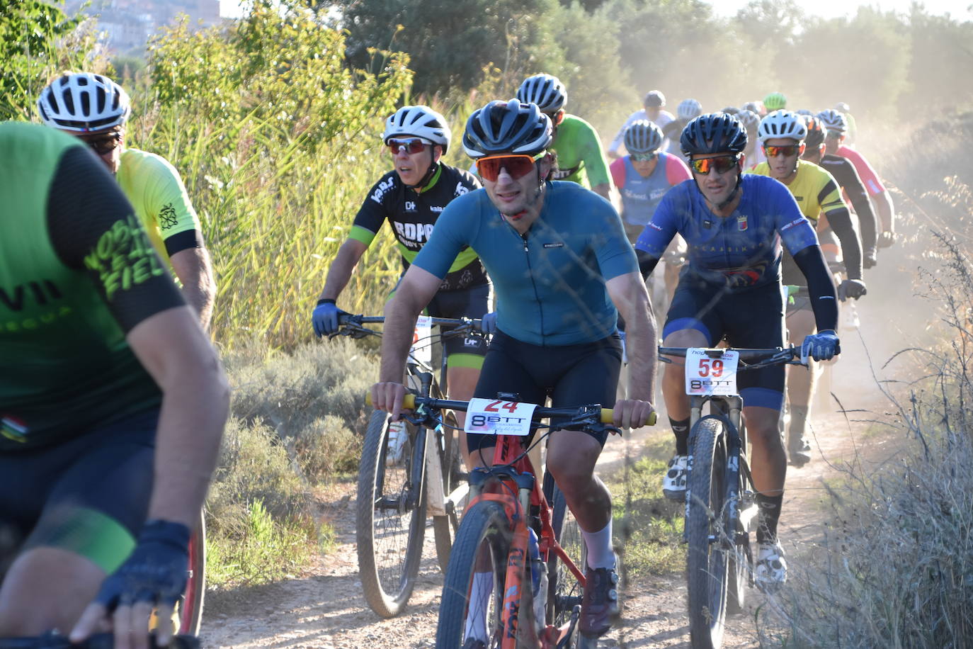 Cruz y Calleja ganan la BTT Peña Calagurritana