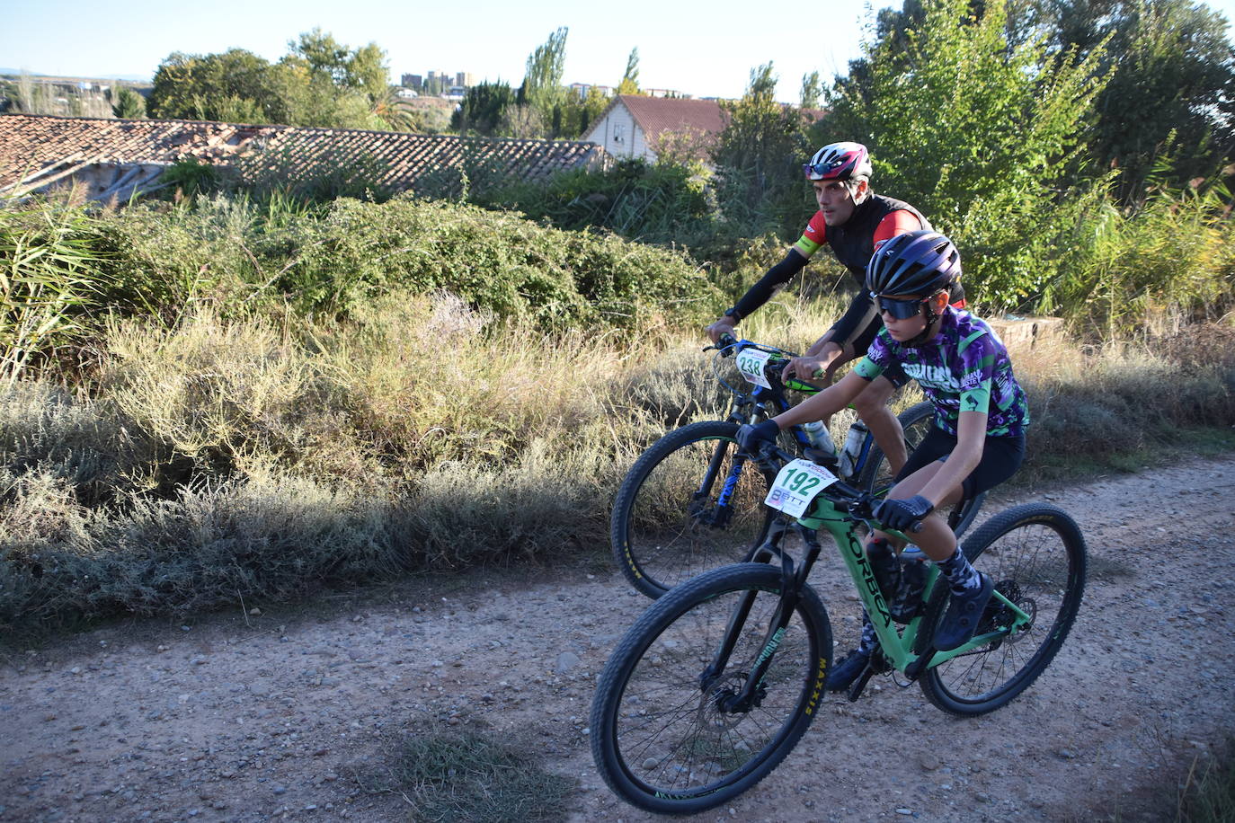 Cruz y Calleja ganan la BTT Peña Calagurritana