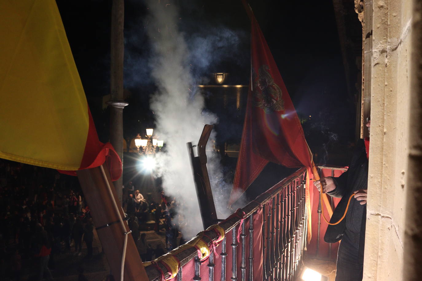 La mejores imágenes del chupinazo en Santo Domingo