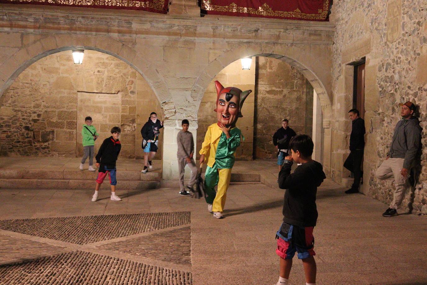 La mejores imágenes del chupinazo en Santo Domingo