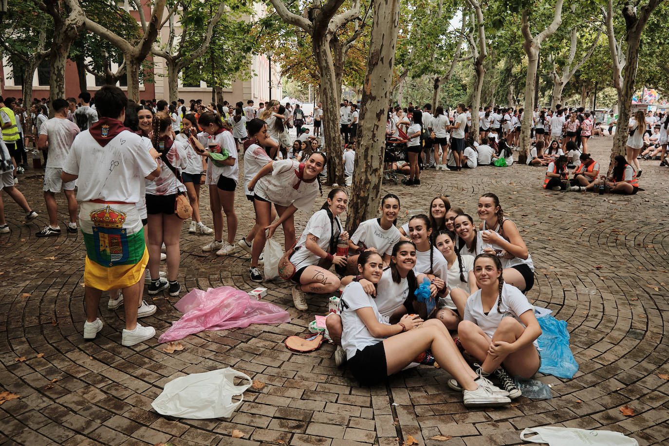 El ambientazo del cohete