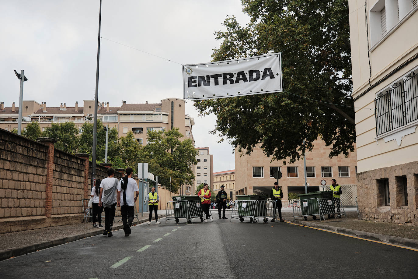 El ambientazo del cohete