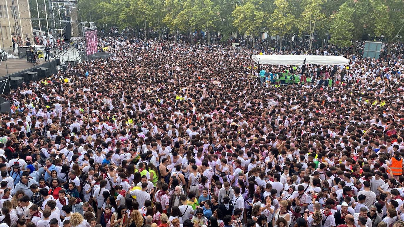 La fiesta calienta motores en Logroño