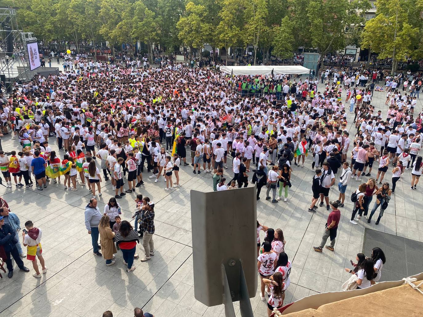 La fiesta calienta motores en Logroño