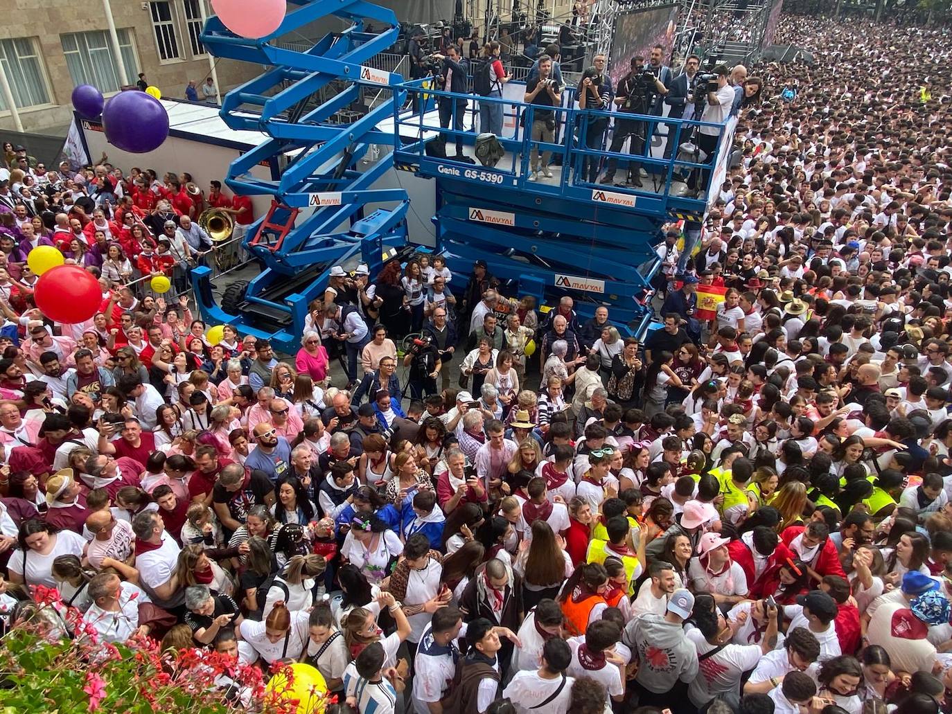La fiesta calienta motores en Logroño