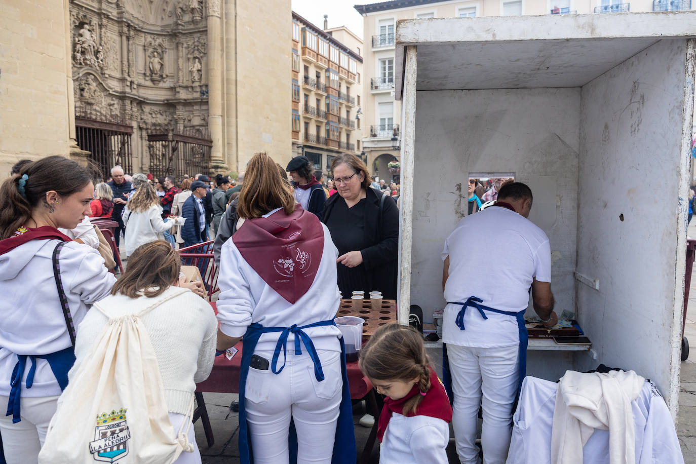 Salchichón, pimientos, huevos, chuletas... todas las degustaciones el día de San Mateo