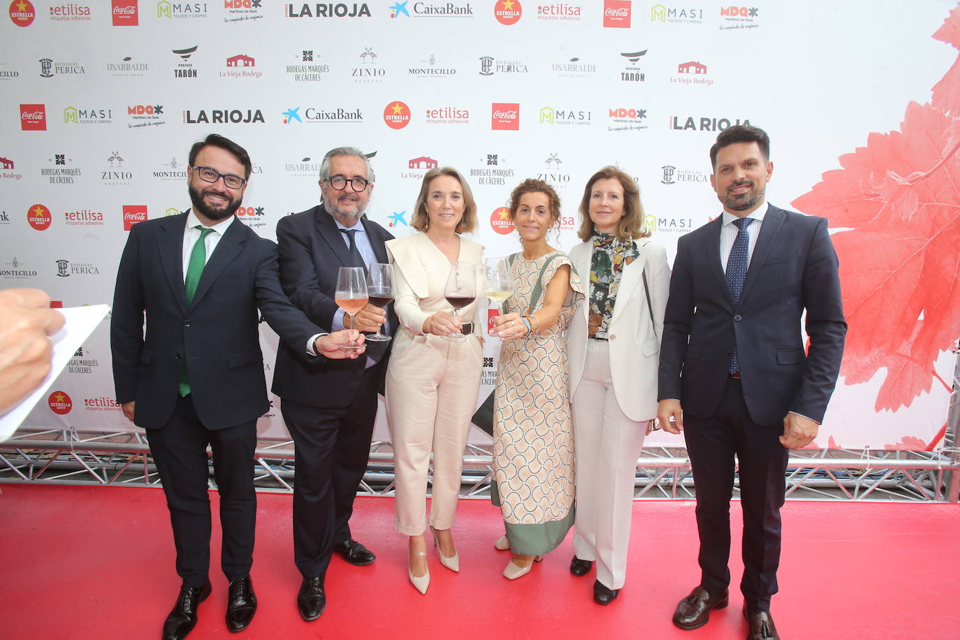 Javier Merino, Luis Martínez Portillo, Cuca Gamarra, Mar Cotelo, Mar San Martín y Carlos Yécora.