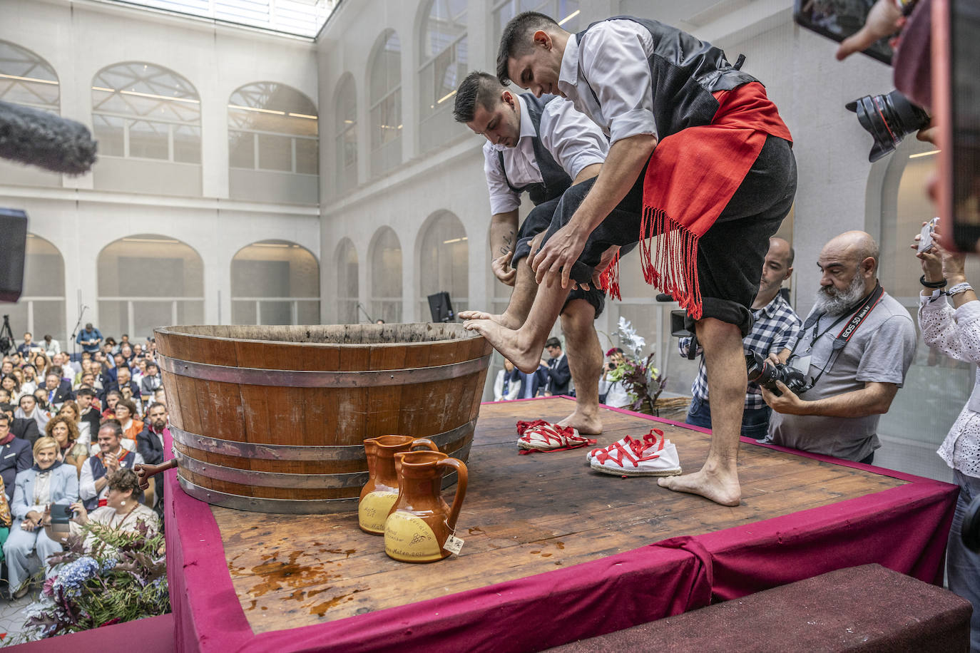 El pisado y la ofrenda, en imágenes
