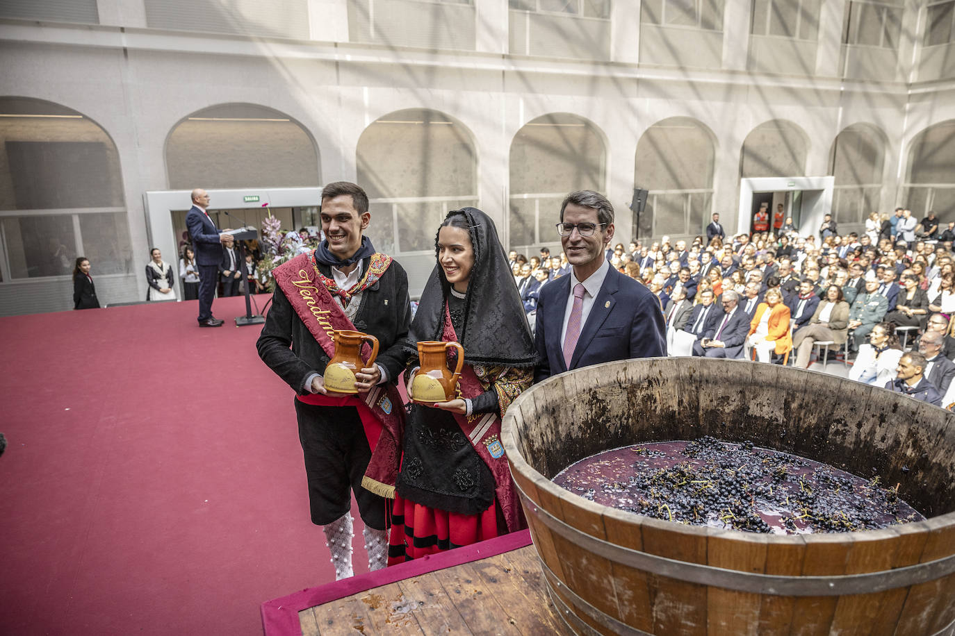 El pisado y la ofrenda, en imágenes
