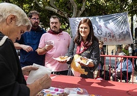 Salchichón, pimientos, huevos, chuletas... todas las degustaciones el día de San Mateo