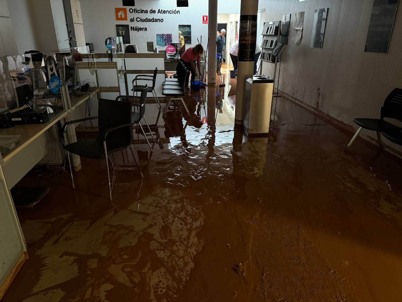 Las imágenes de la tormenta en Nájera