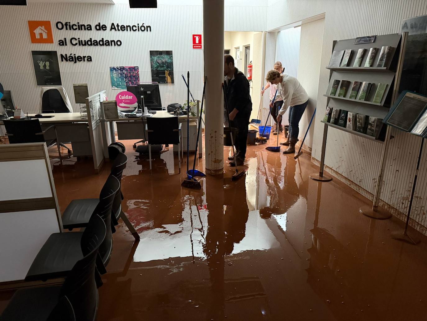 Las imágenes de la tormenta en Nájera