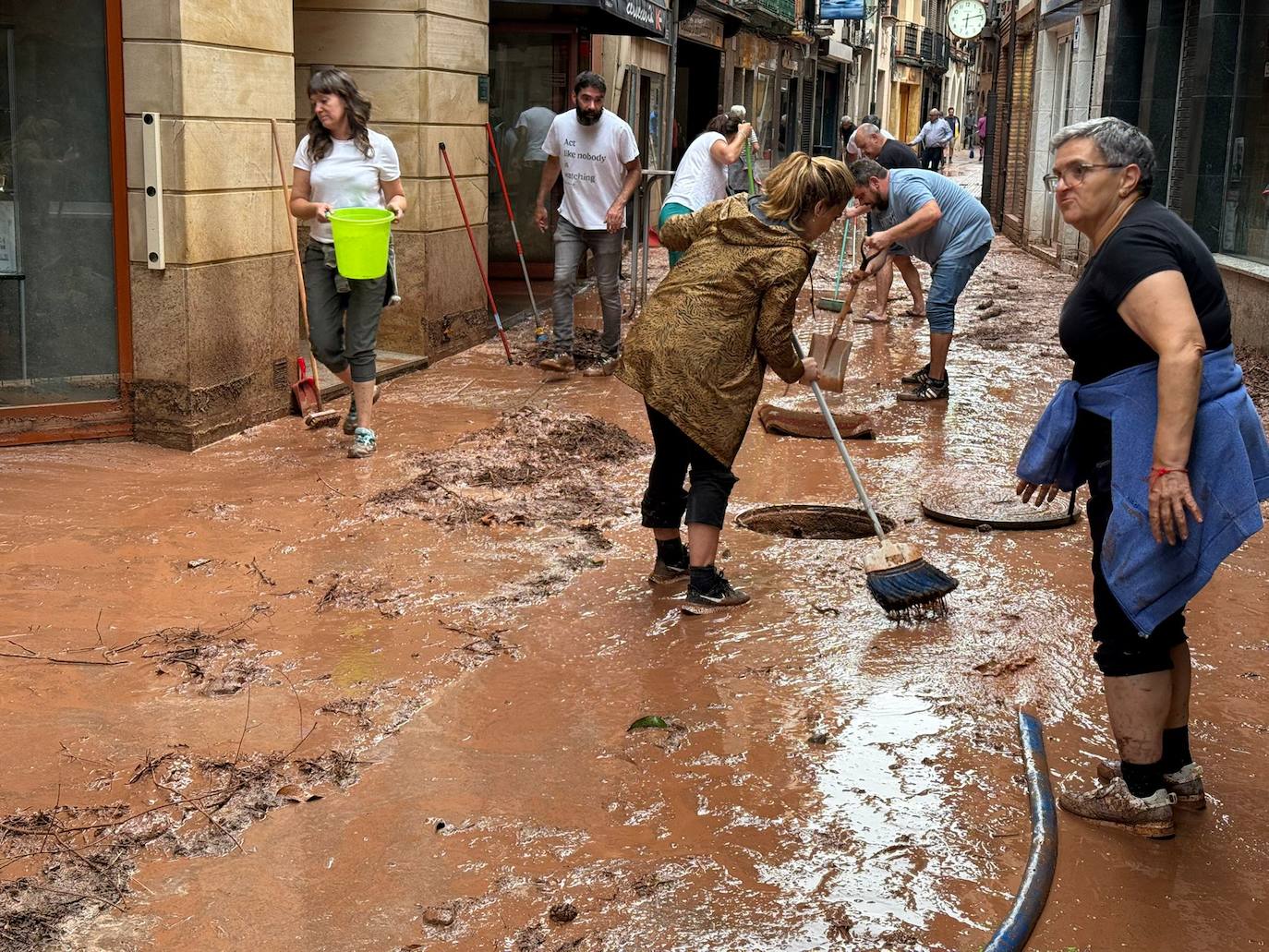 Las imágenes de la tormenta en Nájera