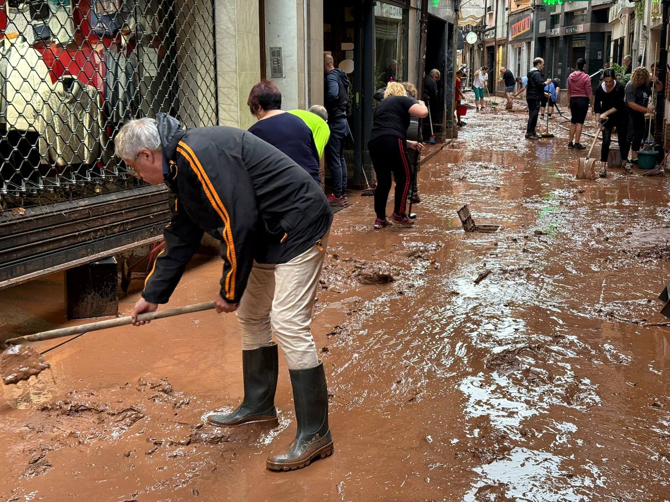 Las imágenes de la tormenta en Nájera