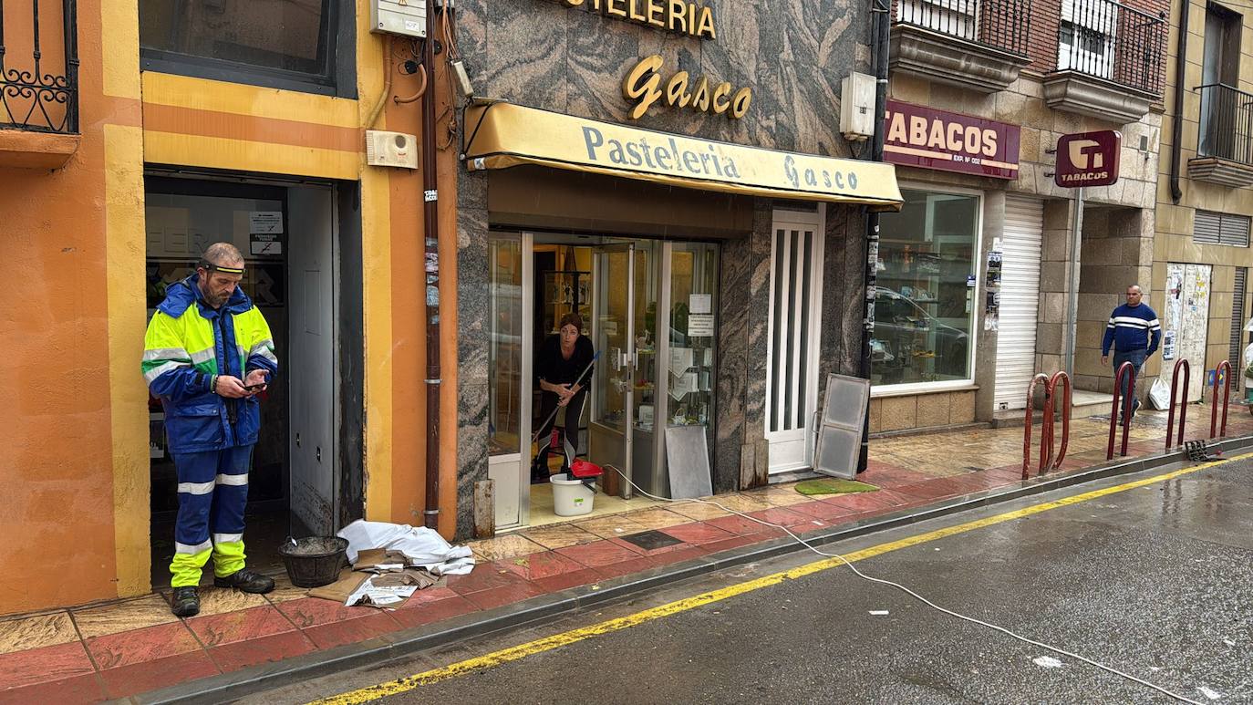 Las imágenes de la tormenta en Nájera