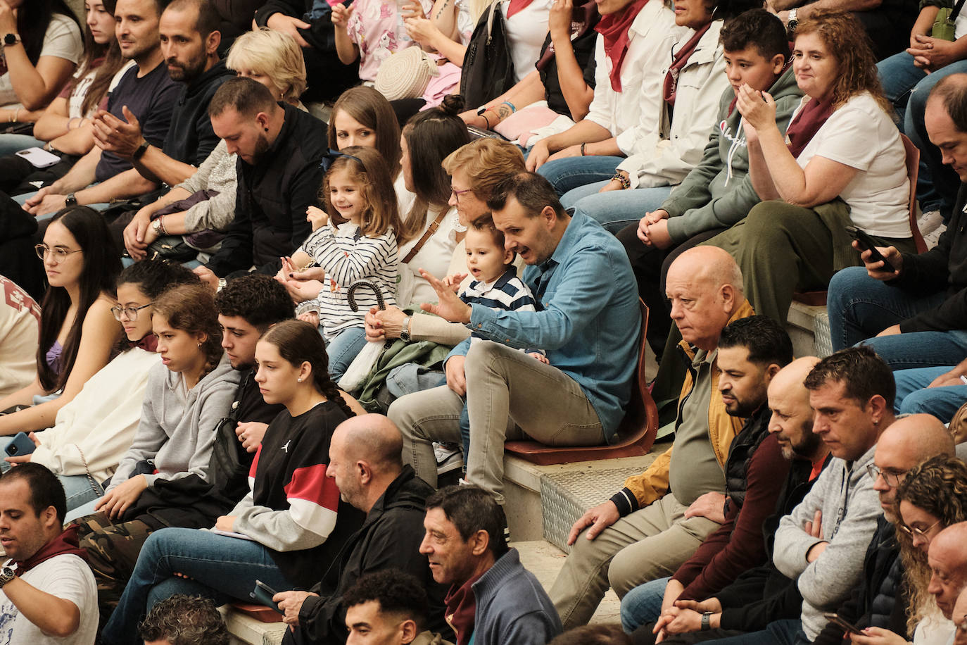 La primera jornada de vaquillas, un éxito