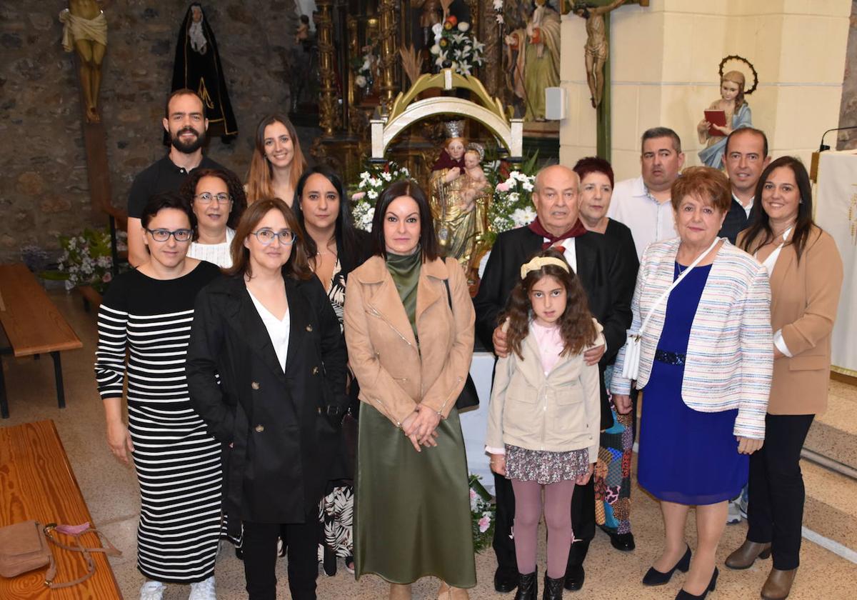 Imposición de pañuelos, procesión y pisado de la uva en Rincón de Olivedo