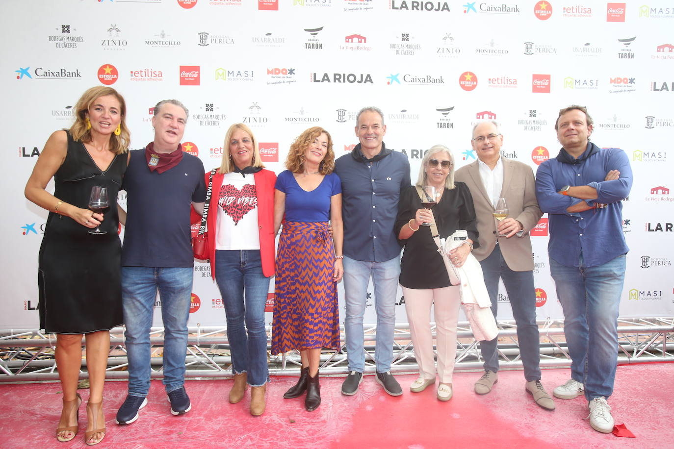 Estrella Domínguez, Pedro Calatayud, Yolanda Martínez, Alicia Ubago, Augusto Ibáñez Sacristán 'Titín III', Merche Martínez, José Luis Lapuente y Quique Martínez Armas.