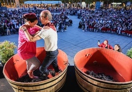 Elisa Morte y Antonio Cubero, de la Asociación Salud Mental La Rioja.