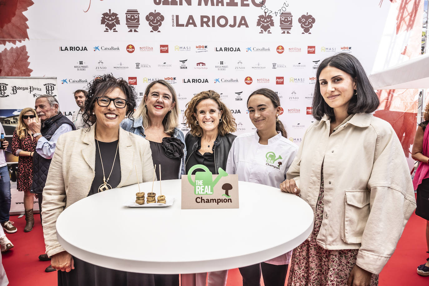 Elena Romero, Eva Hita, Kuca Oficialdegui, Olivia Pérez y Jessica Trincado