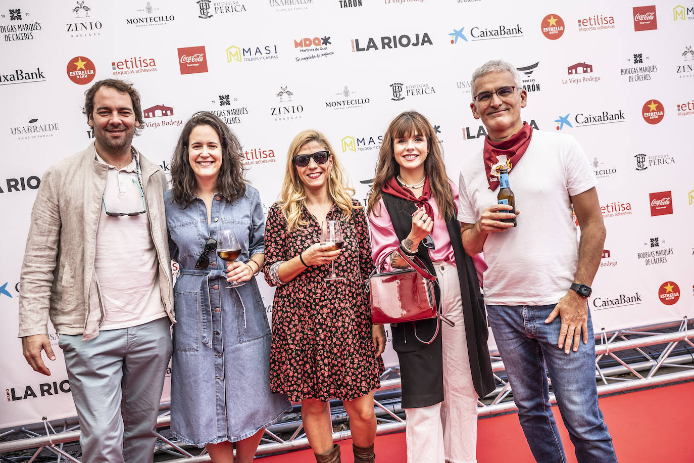 Borja Martínez, Paula Ramos, Susana Latorre, Olaia Iturbe y Alejandro Ramonda.