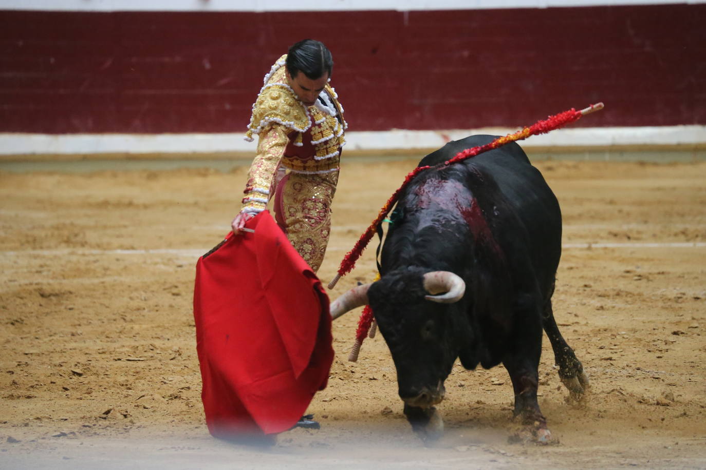 Aguado, Roca Rey y Ortega, en la tercera corrida de la feria de San Mateo