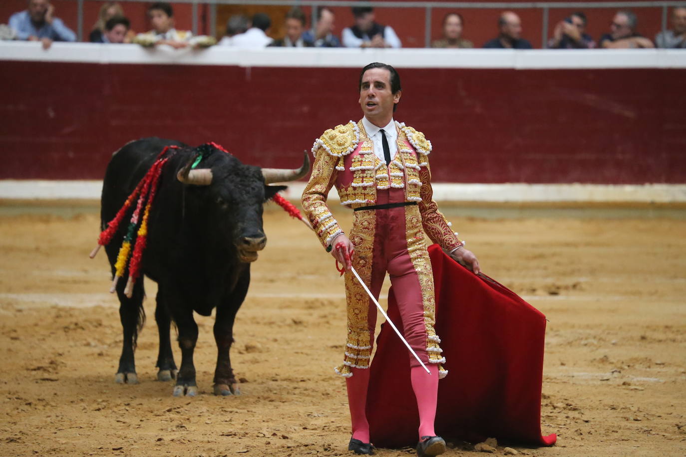 Aguado, Roca Rey y Ortega, en la tercera corrida de la feria de San Mateo