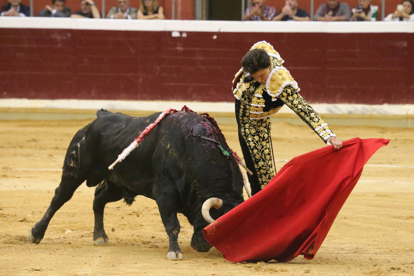 Aguado, Roca Rey y Ortega, en la tercera corrida de la feria de San Mateo